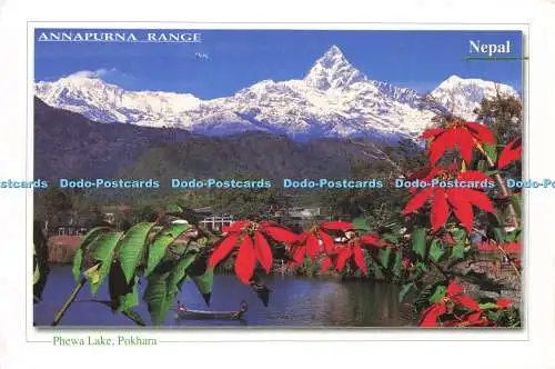 D143019 Annapurna Range Nepal Phewa Lake Pokhara Himalayan MapHouse 2009 Udyog R