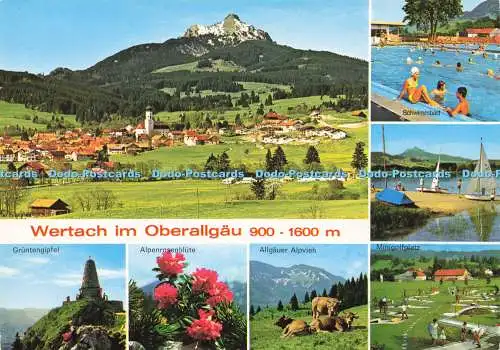 D143038 Wertach im Oberallgau Studio Tanner No 6610 Multi View