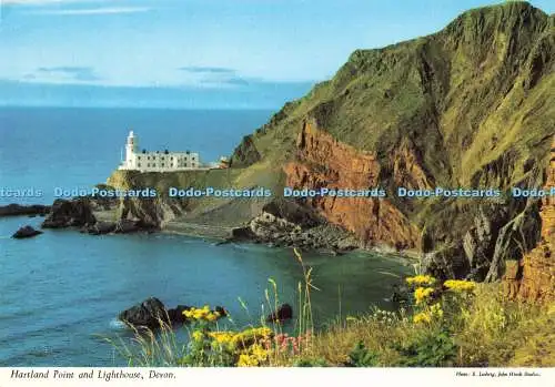 D143136 Hartland Point and Lighthouse Devon E Ludwig Hinde