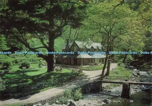 D143137 Watersmeet Lynmouth Devon Watersmeet Cottage National Trust Larkfield Pr