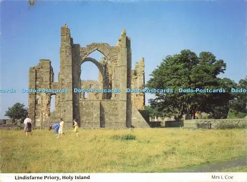 D143232 Lindisfarne Priory Holy Island Mrs L Coe Age Concern North of England