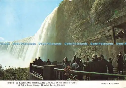 D143238 Horseshoe Falls and Observation Plaza of Scenic Tunnel at Table Rock Hou