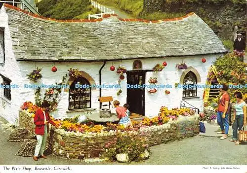 D143355 Pixie Shop Boscastle Cornwall E Ludwig Hinde