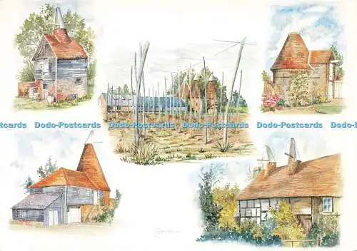 D143360 Kent Oasthouses Ida Fermor Judges C11940X Multi View