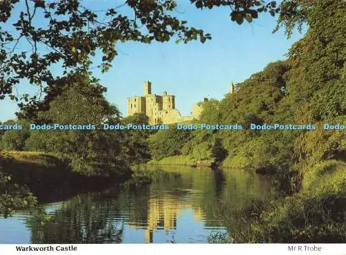 D143367 Warkworth Castle Mr R Trobe Age Concern Lithographics of Worcester