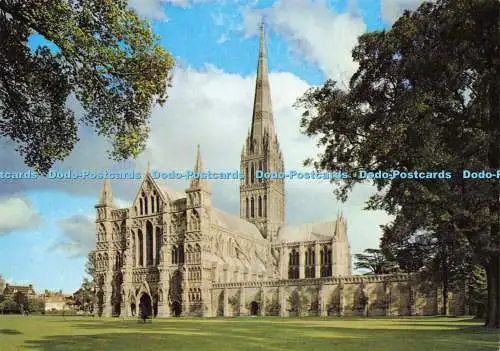 D143387 Salisbury Cathedral West Front Kenneth Scowen Dixon