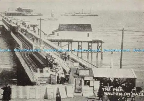 D143400 Walton am Naze Pier Aus einer Illustration im Essex Record Office Essex Li