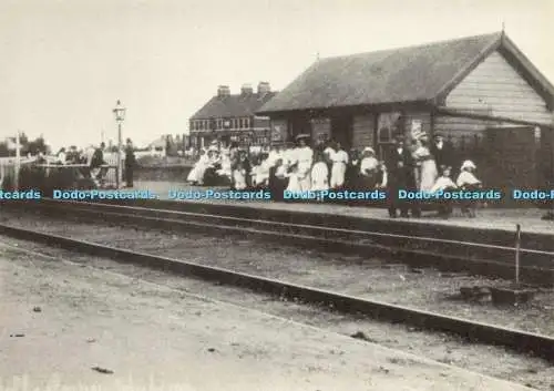 D143401 Tollesbury Station Essex Record Office Bibliotheken Local Studies Dept Seri