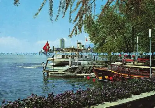 D143491 Montreux Blick auf See Vita Nova Rowesa