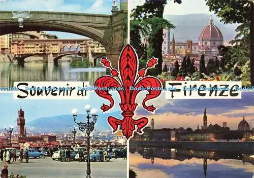 D143492 Souvenir di Firenze Nova Lux Giusti di Becocci Multigraf Terni Multi Vie