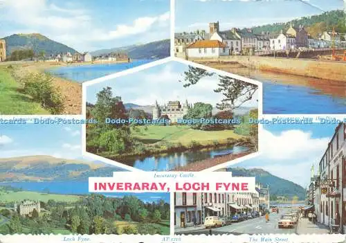 D143554 Inveraray Loch Fyne AT 1216 Valentines Valchrome Multi View