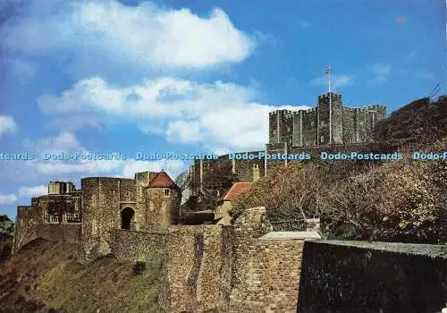 D143559 P 6 Dover Castle Kent Blick von Südwesten zeigt Constables Tower Peve