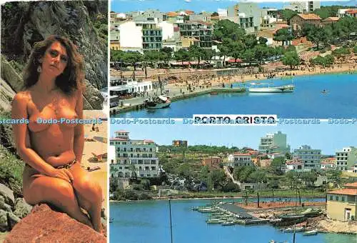D143571 Porto Cristo No PM 634 Postales Color CYP 1986 1985 Multi View