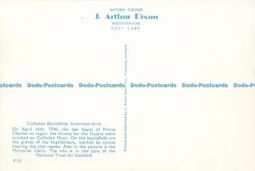 D143682 Culloden Battlefield Inverness Shire National Trust for Scotland Dixon