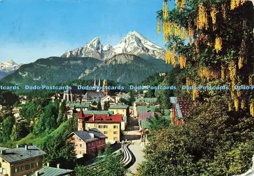 D143816 8240 Berchtesgaden mit Watzmann Krüger G Schuster 1979