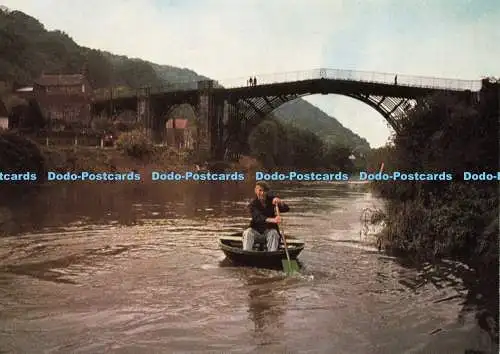 D143853 52 Herr Eustace Rogers letzter Coracle Maker in England am Fluss Severn bei Ir