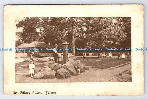 R778189 Palmer The Village Pump PM Lewes 1910
