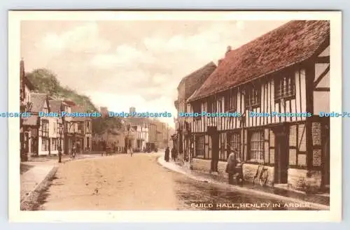 R779089 Guild Hall Henley in Arden Postkarte