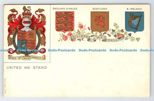 R779124 United we Stand England and Wales Scotland Ireland Series 19E
