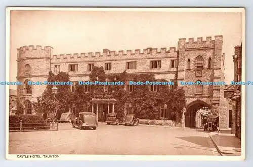 R779427 Taunton Castle Hotel Postkarte