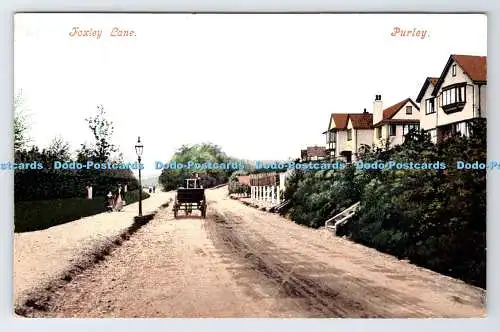 R779710 Purley Foxley Lane Postkarte
