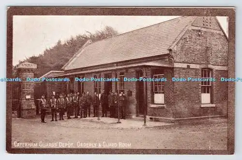 R779016 Caterham Guards Depot Orderly and Guard Room Y M C A Series The Seal of