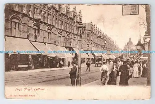R780219 Balham High Street The Royal Standard Series 1905