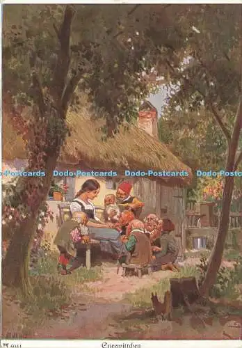 D192256 Eine Frau und sieben Zwerge F A Ackermanns Paul Hey