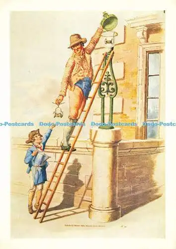 D192467 London Figuren Lampe Feuerzeug London Museum Crown Campfield Press
