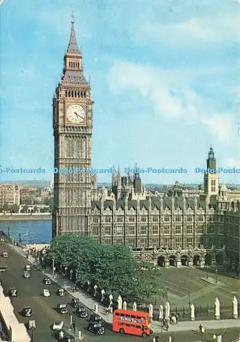 D194757 Big Ben aus dem Schatzkammergebäude Der Uhrturm J Arthur Dixon W W Ro