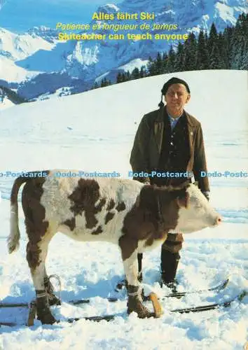 D194788 Peter von der Aebi Skiteacher für Rinder Klopfenstein