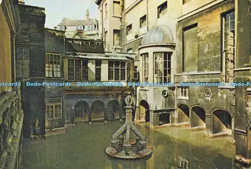 D197731 Bath The King Bath Eine heiße Mineralquelle namens King Spring erhebt sich in