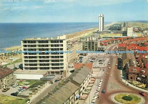 D197822 Zandvoort Panorama vom Belvedere Gebr Spanjersberg 1968