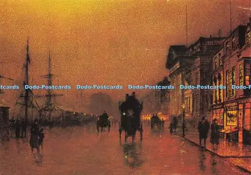 D195046 Liverpool Docks von Moonlight Michael Danny Gallery Medici Society Atkins