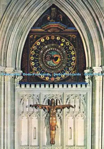 D193108 Somerset Wells Cathedral The Clock late 14th century J Arthur Dixon