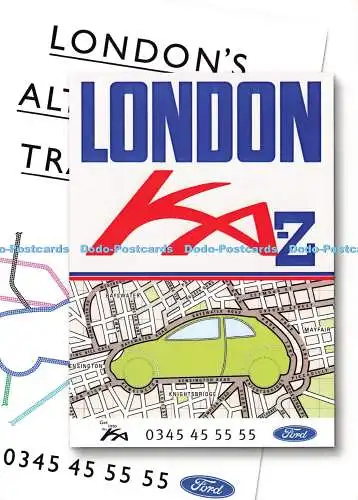 D198013 London Ford Illustration und Typografie für Poster Outdoor Medien