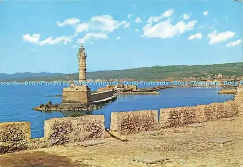 D199585 Canea Light Tower The Old Harbour Delta