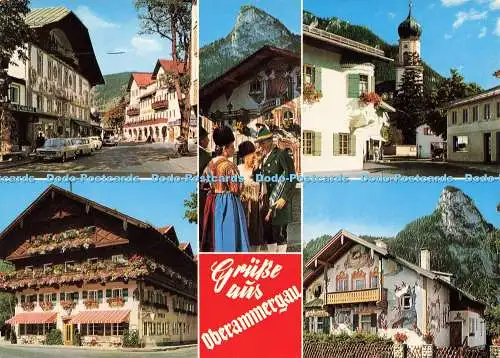 D199648 Grusse aus Oberammergau Dr Greiff Multi View