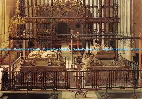 D195356 Granada Capilla Echte Gräber der katolischen Könige und Dona Juana und Don Felip