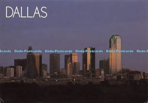 D199911 Dallas Texas Texas Postkarte Rick Stockton