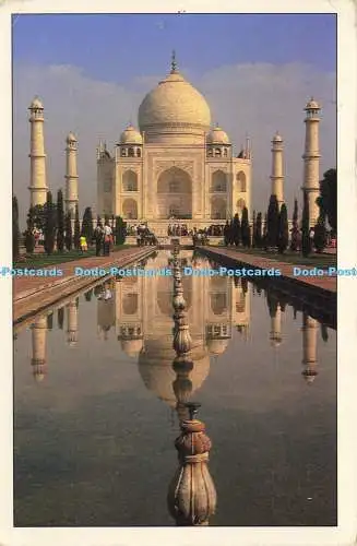 D198420 Symmetrie in Reflexion Die Taj Mahal Shree Aarushi Karten