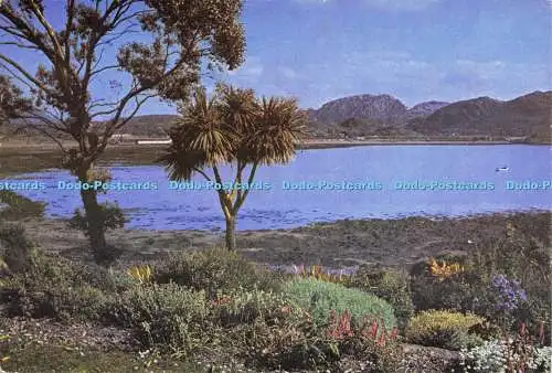 D195656 Scotland Ross Shire Poolewe from the Gardens at Inverewe The Gardens are