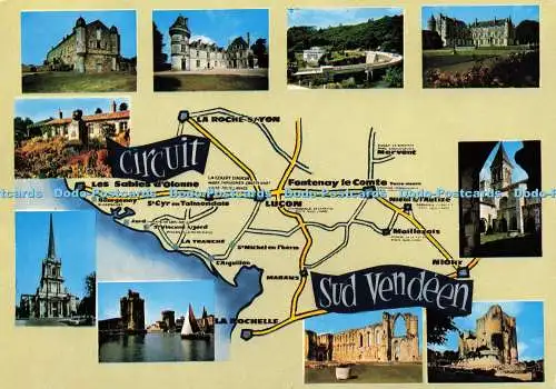 D195748 Circuit sud Vendeen Chateau de la Curt d Aron Terre Neuve Fontenay le Co