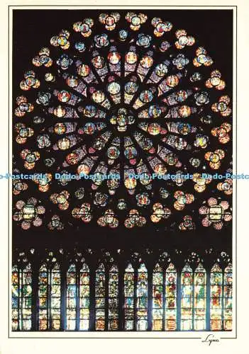 D193851 927 Paris Notre Dame La Rosace Sud Sudrosette Abeille Cartes Lyna Paris