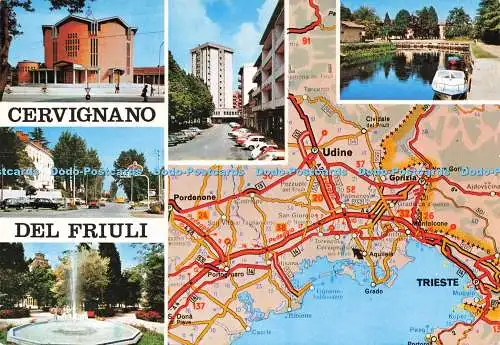 D195810 Cervignano del Friuli Lamarca Flli Multi View 1988