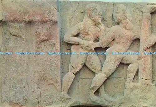 D200283 Paestum Museo Nazionale Metope dall Heraion alla Foce del Sele Oresteed