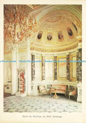 D198717 Salle du Pavillon du Petit Ermitage Y Velten XVIII A Stakenschneider Aur