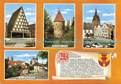 D195893 Warendorf Marienheim Bentheimer Turm Markt Jacob Krapohl Mehransicht