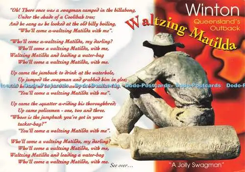 D200611 Winton Queensland Outback Waltzing Matilda ICP Craftpress