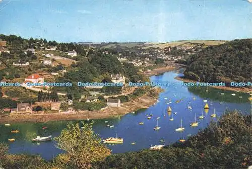 D200633 Devon Newton Ferrers and Noss from Warren Point J Arthur Dixon 1974